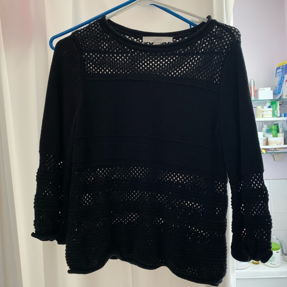 Loft Cropped Sweater